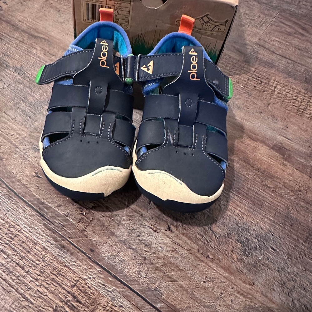 Plae Kids Shoes - Navy Blue Sam 2.0